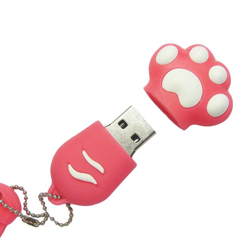 Clé USB chat toute petite patte - 8-32 Go - Port USB 2.0 - 6 couleurs  uniques – C'est tout chat : Boutique en ligne pour les passionnés de chats